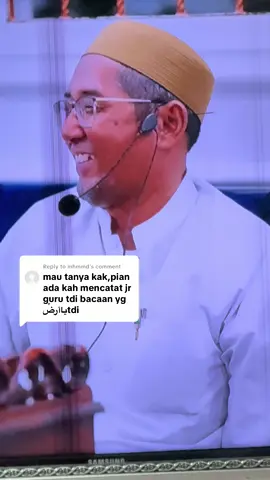 Replying to @mhmmd  Ada memideo aja nih 🙏🏻  Silahkan siapa aja yg mau mencatat ✍️ #masyaallahtabarakkallah #gururifani  #majlisilmu❤️❤️❤️  #kitab  #amalan  #