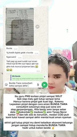 Semangat lepaskan pinjol dgn amn bersama bunda tiara consultant PINJOL#promomakangajian #pinjolkejam #pinjolsulawesi #pinjol 