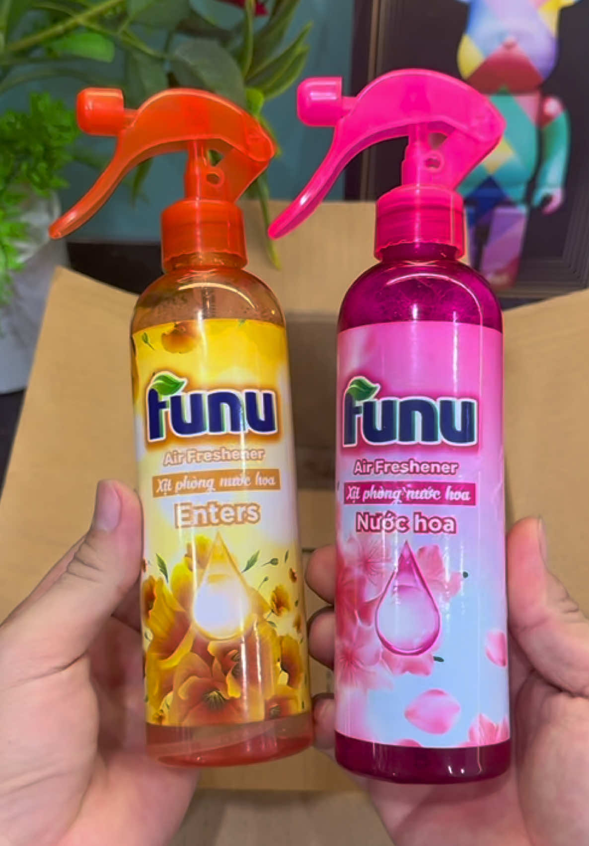 Xịt phòng tinh dầu nước hoa Funu #emkieutaphoa #xitphong #xitphongtinhdau #funu #xitphongfunu