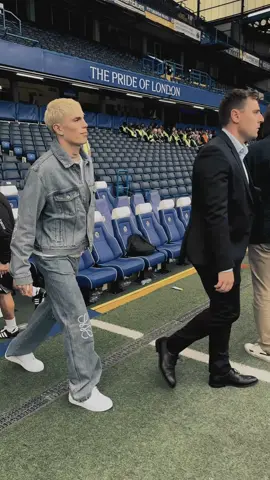 garnacho on the pitch after fulham game 🔵🦁 #การ์นาโช่ #อย่าปิดการมองเห็นผม #garnacho #chelsea #เทรนด์วันนี้ 