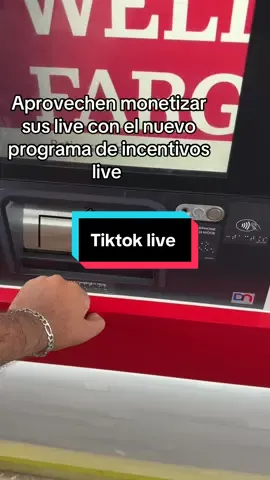 Aprovechen a monetizar con TikTok live #LIVEIncentiveProgram #LIVEwithlowfollowers #PaidPartnership #tiktoklive #foryourpage 