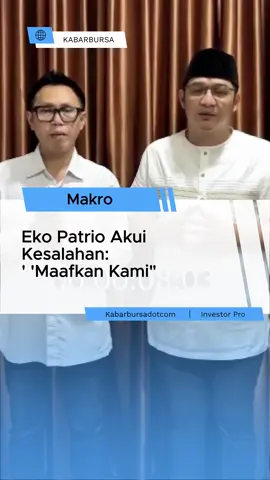 Anggota DPR Eko Patrio akhirnya angkat bicara dan menyampaikan permohonan maaf terbuka kepada seluruh rakyat Indonesia. Melalui unggahan Instagram bersama Pasha Ungu, ia menyinggung soal polemik dan keresahan publik yang ramai diperbincangkan belakangan ini. #EkoPatrio #PashaUngu #PermohonanMaaf #BeritaViral #BeritaTerkini #PolitikIndonesia #DPR #TrendingNow #ViralNews #UpdateTerkini