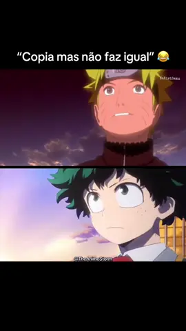 Dava pra disfarçar mais 😂 #narutoshippuden #bokunohero #anime 