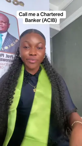 Not your regular Chartered Banker @CIBN #banking #charteredbanker#cibninduction#corporatelife #trendingvideo 