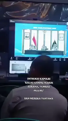 dalam rapat terbaru 30 agustus 2025, kapolri listyo mengintruksikan kalau sampai masuk asrama agar t3mb4k p3luru #kapolri #polri #listyosigitprabowo #demo 