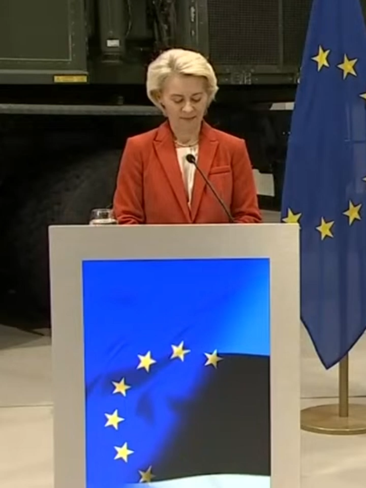 Estonian PM Michal & EU's Ursula von der Leyen Hold Press Conference! #update #viral #viralvideo #viraltiktok #politics #reel #reels