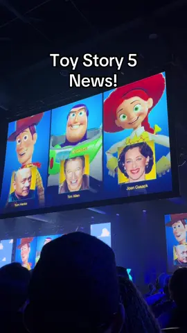 Tot Story 5 is looking hopeful to me! 🤞🏼🤞🏼 @Pixar @Disney D23 #toystory #disneynews #destinationd23 