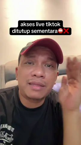 gak bisa live tiktok kenapa ???