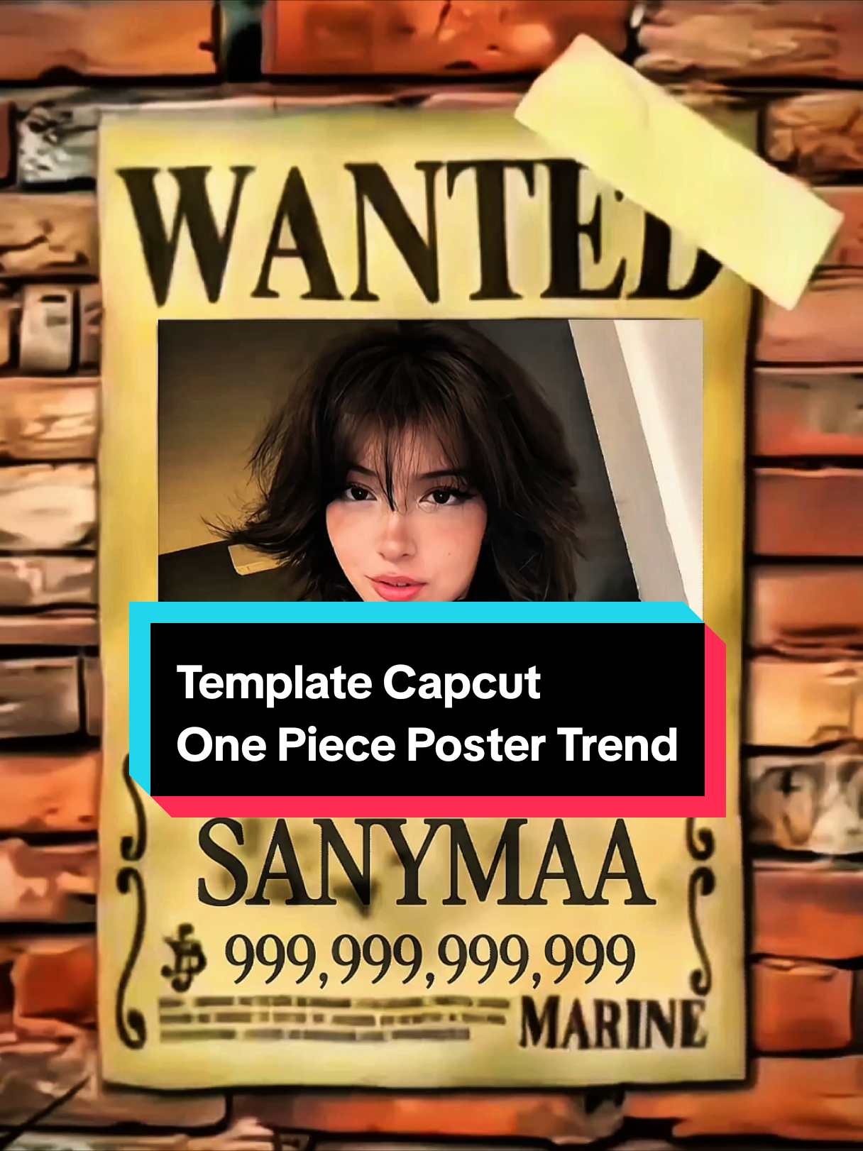 #CapCut Trend One Piece Poster #onepiece #slowmo #trending  #fyp 