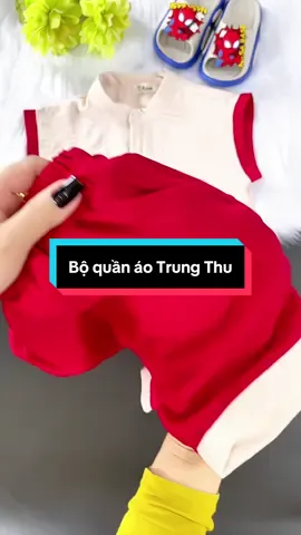 Bộ quần áo diện Trung Thu cho bé cưng xĩu #quanaochobe #quanaotreem #trungthu #botrungthu #mevabe 