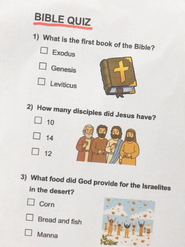 Bible Quiz #bible #trivia #quiztime #grow #quiz 