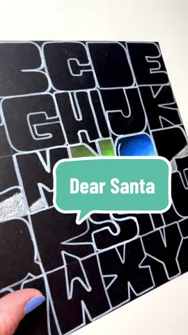 Replying to @Ruth we’ve all been really good, Santa.  @POSCA #posca #coloredpencils #letteringideas