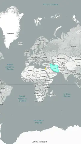 Iran vs Israel — Size Shock! #Iran #Israel #GeographyFacts #CountrySize #WorldPolitics    