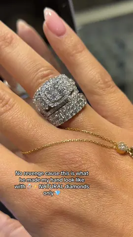 What a Flex💎💍   #nourisjewelry #norevenge #diamond #flex #arabtok 