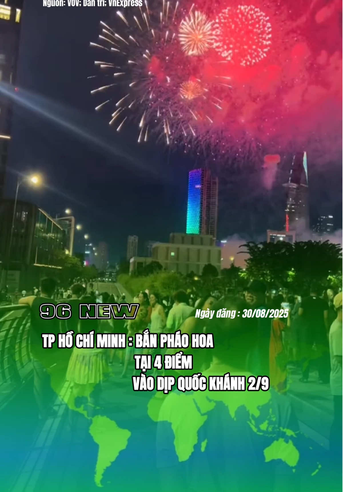 Thành phố Hồ Chí Minh sẽ bắn pháo hoa ngày 2/9 #tranthanh96 #viral #quockhanh2025 