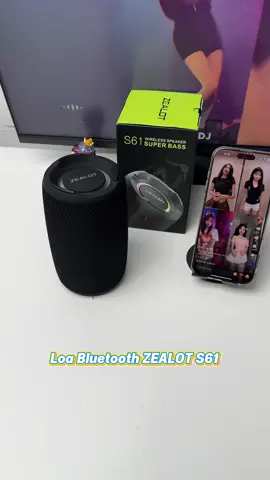 Loa bluetooth Zealot s61 công suất 20W, bass cực căng cân mọi thể loại nhạc #loabluetooth #loabluetoothmini #loanghenhac 