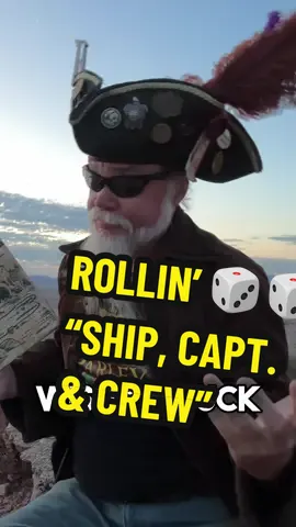 Watch me play 3 rounds of #shipcaptainandcrew so you’ll know there’s someone out there more unlucky than you! Let’s roll! 🎲 🏴‍☠️ 🎲  #dicegame #GameNight #gamedaysaturday 