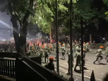 Senen malam hari di tgl 30 agustus 2025  #demo #dprri #jakarta 