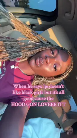 THE HOOD LOVES ITTT #blackgirltok #darkskingirl #fypage #hoodgonloveit 