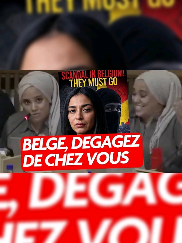Scandale en Belgique : une élue de gauche saiha raïss dit aux Belges de « dégager » ! #scandale #saliharaiss #blegique #depute 