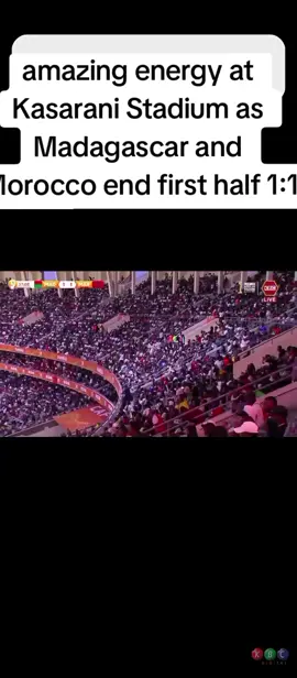 Kasarani stadium filled up first match after Kenya lost... But the Fans and vibes on top 🔥🔥🔥 #kenyantiktok🇰🇪 #fyp #CHAN2024 #CAF #TrendingNow 