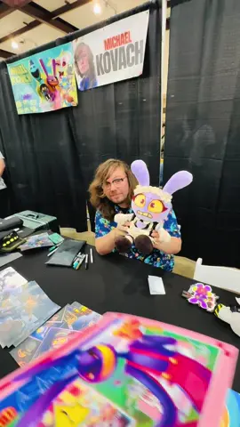 Happy Birthday message to me from Jax himself! Michael Kovach is the sweetest. 💕 (his countdown) 😅 #jax #tdac #michaelkovach #fyp #birthday #chattanoogaconventioncenter #animeversefest 