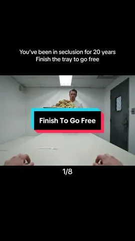 Finish To Go Free - which are you choosing? #aiart #oddlysatisfyingvideo #foodasmr #thisorthat prison escape death row