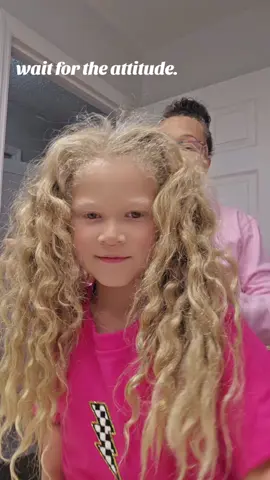 #mixedkidshair #getreadywithme #morninghair #girlmom 