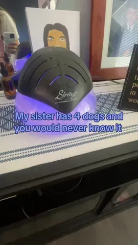 The gift every pet parent needs! #sirenatwister #airpurifier #aromadiffuser #christmasgiftideas #petowners 
