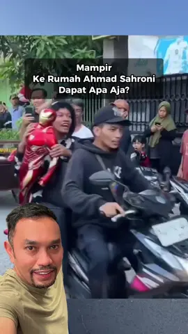 Mampir ke rumah Ahmad Sahroni dapat apa aja? #ahmadsahroni 