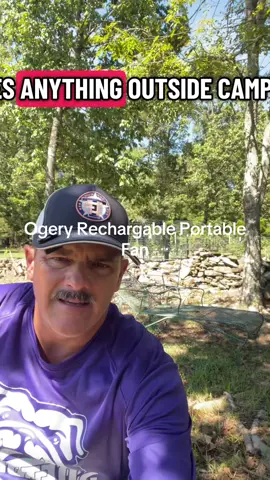 Ogery Rechargable Fan#Outdoors#camping#fan#summermashup 