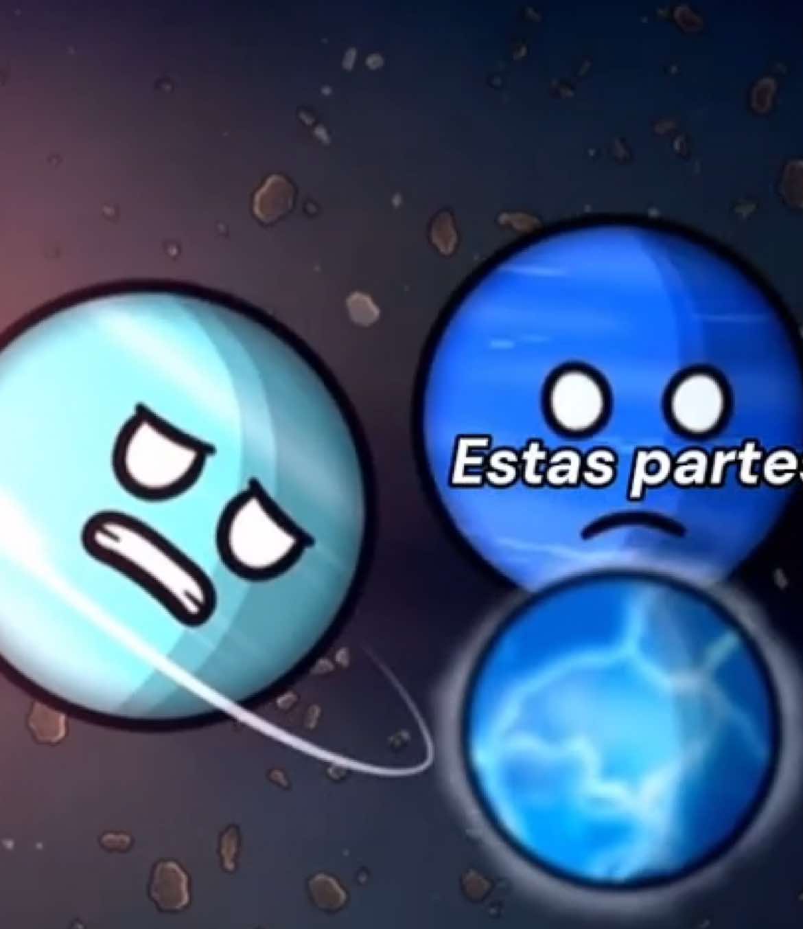 Fue lo primero que pensé jajajajaja #paratii #urano #neptuno #jupiter #solarballs 
