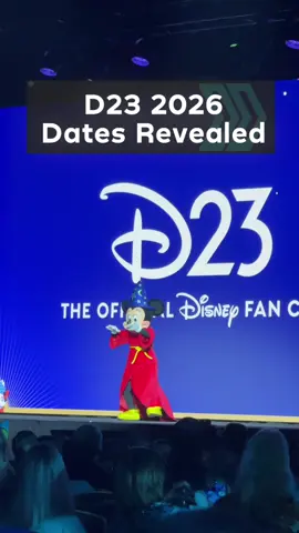 Destination D23 News Breaking news: D23 2026 will take place August 14-16, 2026 at the Anaheim Convention Center and Honda Center. “Fans can be among the first to hear exciting announcements during marquee showcases and presentations, and can also look forward to immersive experiences, exclusive shopping opportunities, and extended magic throughout the week leading up to the event, including the return of D23 Day at Disneyland.” Stay tuned for more! #destinationd23 #disney #d23 #Disneyland #disneyparks