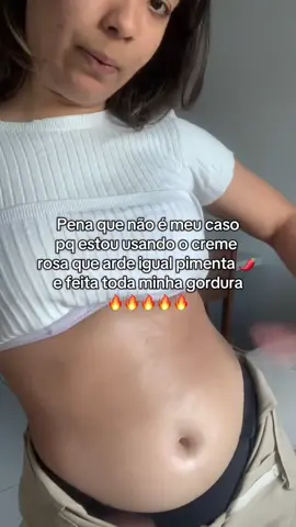 Meu coração foi a mil com esse creme!!!!!  #flacidez #gorduralocalizada #termogenico #cremerosa #mulher 