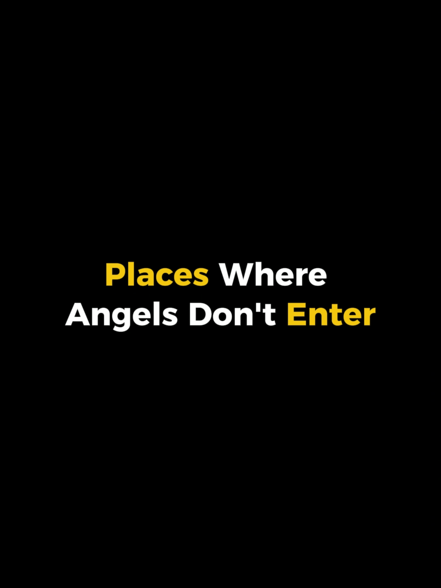 Places Where Angels Don't Enter #Allah #fyp #foryorpage #viral_video #islamic_video #place #where #angels #don't #enter