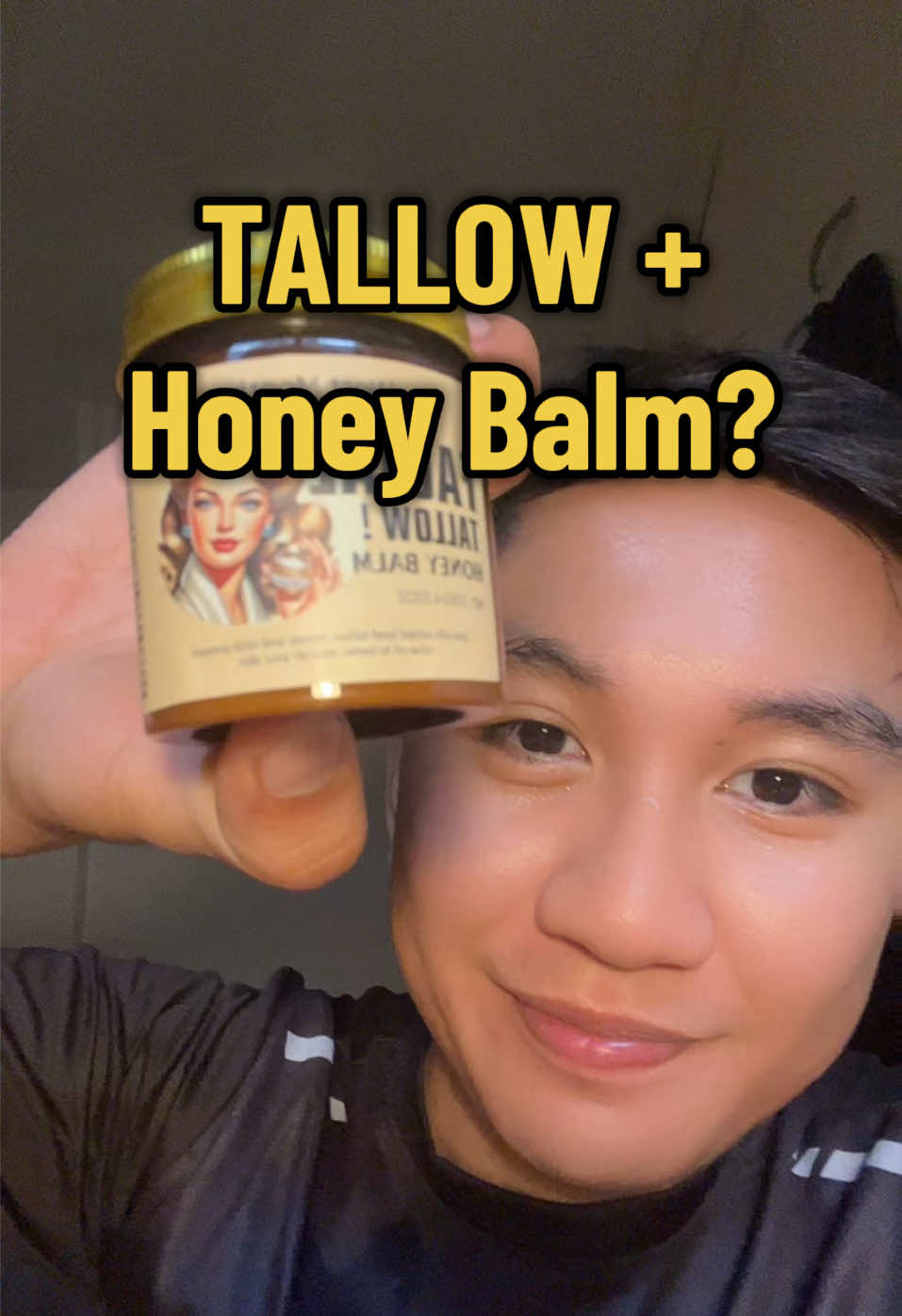 West Month Facial Tallow Honey Balm #honeybalm #facialtallow #tallowskincare #westmonthfacialtallow #skincareroutine 