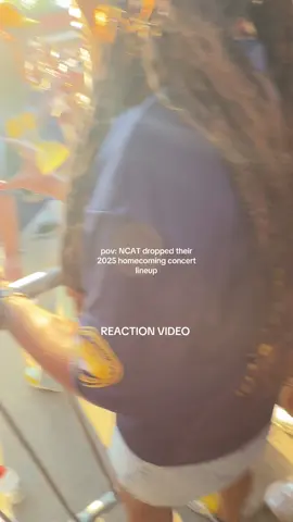2025 NCAT HOMECOMING CONCERT REACTION LINE UP, honestly i am indifferent about this line up im excited for queen naija and partynextdoor #ncat #aggiepride #collegelife #hbcu #hbcudrip #hbcuculture #viral 
