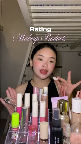 Rating Makeup Products! 🎀Brushes & Sponge - Absidy Beauty Makeup brush - Maange Brushes - Kimuse Brush - Shawill Sponge 🎀Sunscreen - Adorn Sunscreen 🎀Primer - Shawill Primer 🎀Base - GRWM Cosmetics Foundation 🎀Concealer  - Absidy Beauty Weightless Touch Concealer  🎀Contour - Beauty Glazed Contour 🎀Powder - Absidy Beauty Complexion Blur - GRWM Cosmetics Powder Rush 🎀Eyebrow - Absidy Beauty Brow Gel - She Glam Brow Gel - Kimuse Eyebrow - Biya Eyebrow 🎀Eyelashes - Maybelline Sky High Mascara - Glamfix Eyelash Curler 🎀Blush On - Issy Powder Blush Palette - Issy Creme Cheek Blush - GRWM Milk Tint 🎀Lip Liners - GRWM Cosmetics Lip Liner - Face Secret Lip Liners 🎀Lippies - Absidy Beauty Glazing Serum Lip Stain - GRWM Cosmetics Lip Maxx - Issy Mousse Blur Tint - Terra Pafe Lip Oil - Beauty Glazed Lip Oil 🎀Setting Spray - Shawill Setting Spray #makeup #ratingmakeup #ratingmakeuproducts #makeups #localbrand
