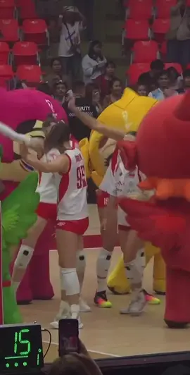 เข้ารอบแล้วจะทำไรก็ได้🤣🤣😝 #polska🇵🇱 #โปแลนด์🇮🇩 #wwch2025 #ชชล2025 #volleyball 