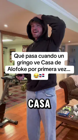 Qué pasa cuando un gringo ve Casa de Alofoke por primera vez…😂🇩🇴 #casadealofoke #GringoDominicano#QueLoQue #republicadominicana 