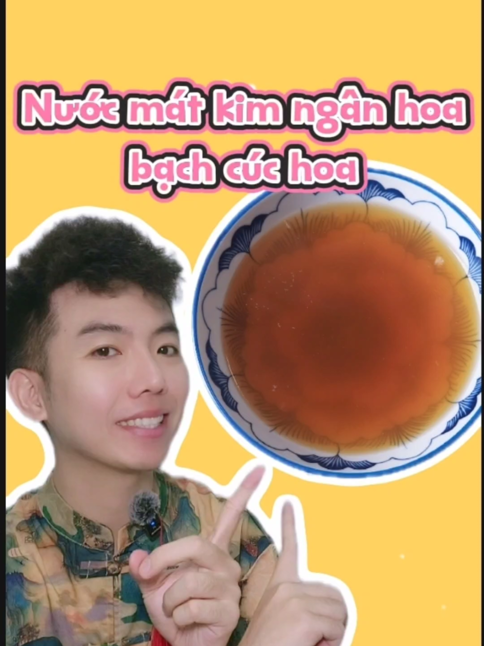 Nước mát kim ngân hoa bạch cúc hoa Nguyên vật liệu : Kim ngân hoa 15g Bạch cúc hoa 20g Nước 1L #nauan #alayquangdong #amthuctrunghoa #nuocmat #nuocsam @A Lậy Quảng Đông @A Lậy Quảng Đông @A Lậy Quảng Đông 