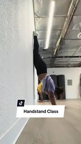 signed up for a handstand class at Aerial Revolution with @ClassPass ✨ nervous at first but now i just wanna keep practicing #classpass #handstandpractice #beginnerfriendly #fitnessmotivation #workoutclass