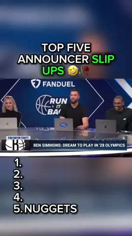 INSANE🤣🤣🤣#nfl #announcerfail #mpj #denvernuggets #fyp 