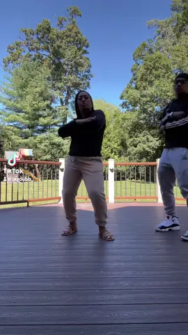 We’ve been vibing all morning and I think I almost got it!!😆 #chrisbrown #itdepends #fyp #labordayweekend 