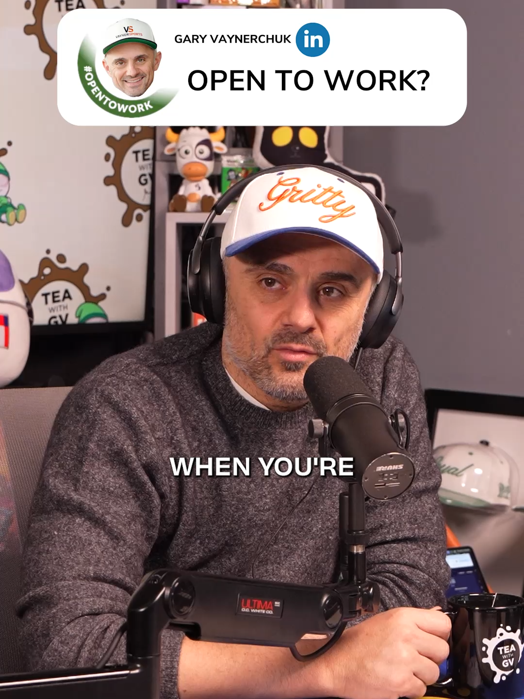 If you're open to work, listen up 👂 #garyvee