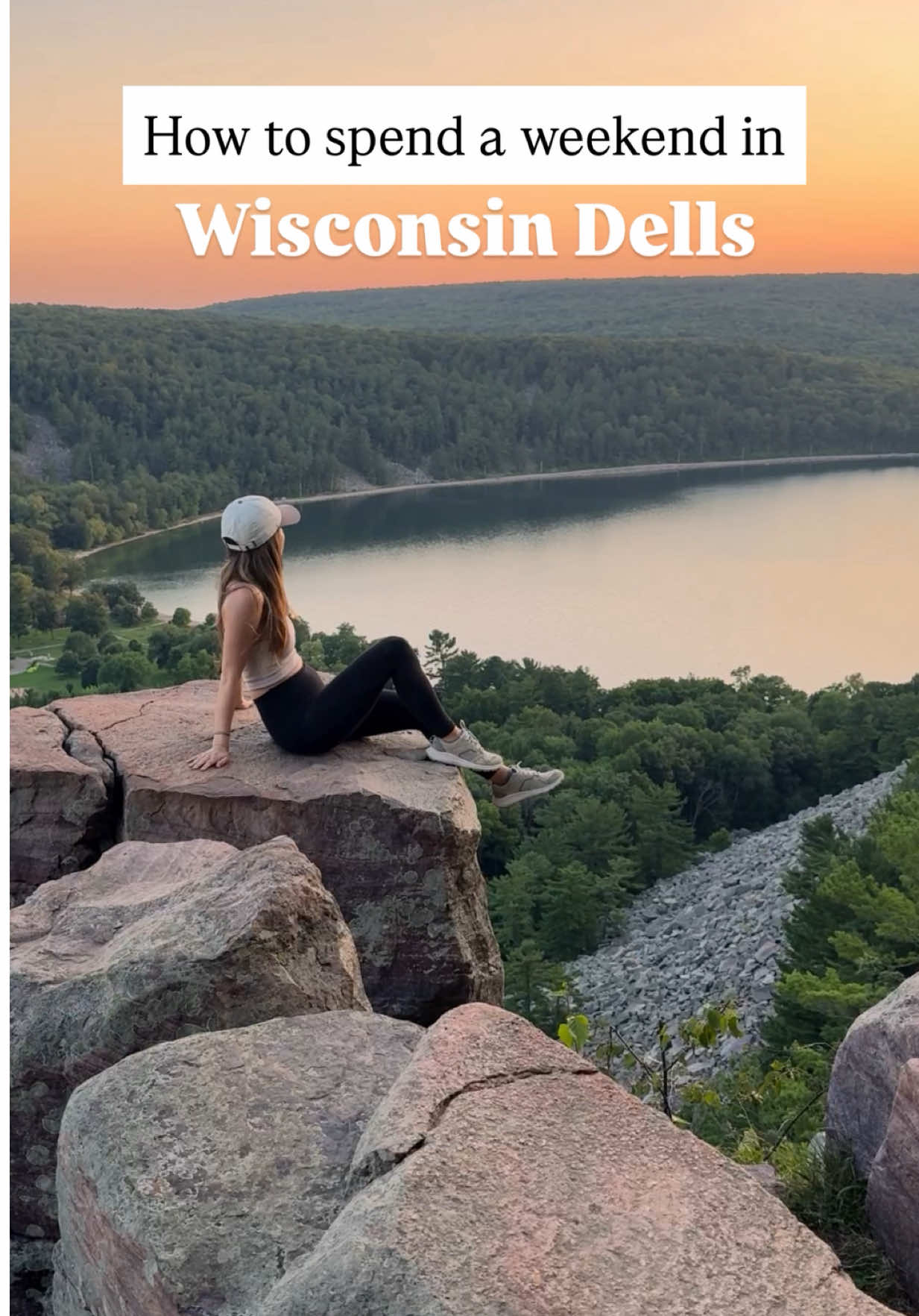 AD | There’s so much more to @Wisconsin Dells than just waterslides 👇🏼   Just 2 hours from Milwaukee and 3 hours from Chicago you’ll find Wisconsin Dells along with all its charm and lakeside magic. Here’s how to spend a weekend exploring hidden gems, outdoor adventures, and more:   Day 1 – Friday ✨ Arrive Friday evening and kick things off with a unique night walk through illuminated forests at Aquavia Lumina      Day 2 – Saturday 🐴 Take a horse-drawn tour through a secluded slot canyon with Lost Canyon Tours 🍔 Grab lunch at Grateful Shed where vintage buses & airstreams double as food trucks   🦌 Hand-feed the sweetest deer at The Wisconsin Deer Park  🛶 Kayak the calm waters of Mirror Lake State Park 🍽 Enjoy lakeside dining at the iconic Ishnala Supper Club  🚘 Catch a movie (or two!) under the stars at Big Sky Twin Drive-In Theater     Day 3 – Sunday ☕️ Grab a classic or bougie coffee at Bella Goose Coffee - Café on the River 🧙‍♂️ Explore downtown and step into another world at Wizard Quest 🚤 Take a scenic boat tour to Witches Gulch with Upper Dells Boat Tour  🥪 Lunch at the new Dawn Manor Restaurant, Bar & Speakeasy 🥾 End with a hike at Devil’s Lake State Park to Devil’s Doorway for one of the best sunsets and views in all of Wisconsin      Have you been to the Dells yet?   Things to do in Wisconsin Dells | Midwest Weekend Getaway | Wisconsin Dells Itinerary | Things to do in the Midwest Roadtrip #lovethedells #wisconsindells #visitwisconsin #dellswisconsin