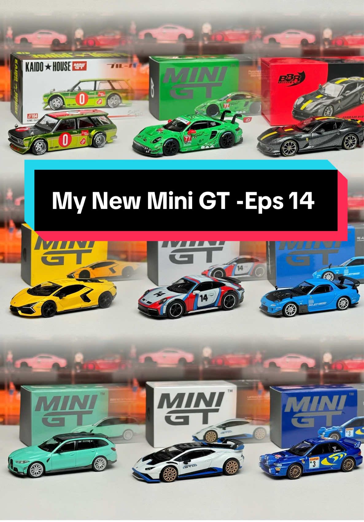My New Mini GT - Eps 14  Review nhanh các mẫu Mini GT vừa phát hành #alaxgarage #minigt 