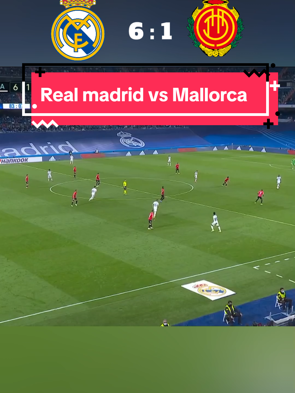 Real madrid vs Mallorca 6-1 #realmadridfc #victorious #visibilité #viral_video #creatorsearchinsights 