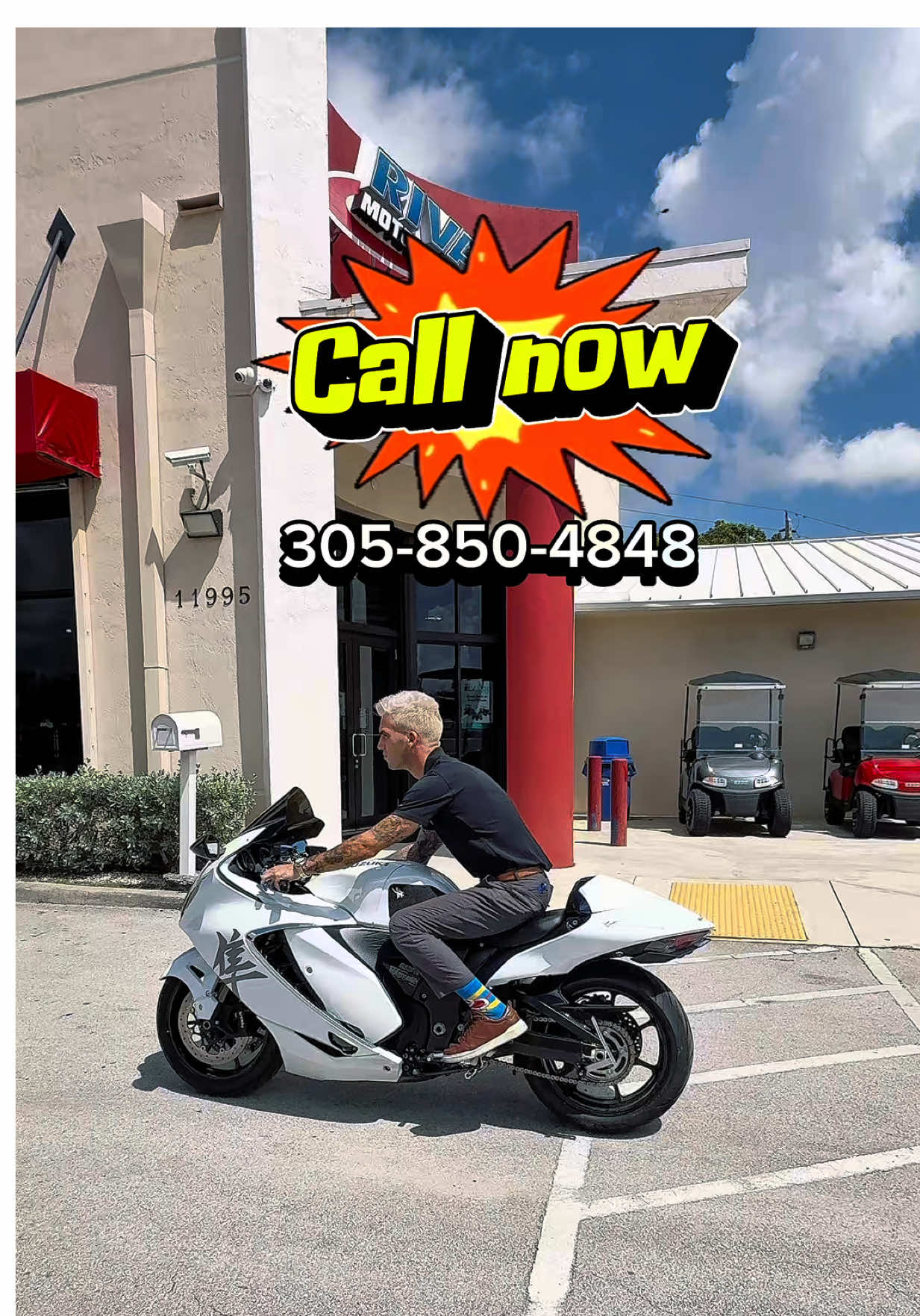 🔥 2022 Suzuki Hayabusa! 🔥 Low miles & ready to ride 🏍️ Available NOW at @rivamiami ❤️— come take advantage of this deal today! 🚀 Best prices in town, don’t miss it! #Suzuki #Hayabusa #SuzukiHayabusa #MotorcycleLife #MiamiRiders        