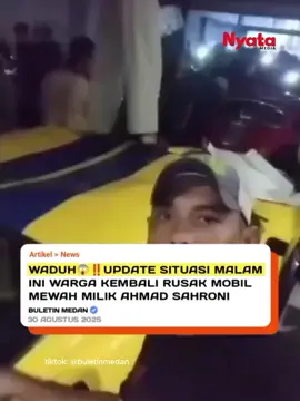 Mobil-mobil mewah milik Sahroni pun tak luput dari amukan massa. Mobil berharga miliaran itupun rusak parah. Dapatkan informasi berita update lainnya di www.tabloidnyata.com #sahroni #mobilmewah #dirusak #massa #fyp 